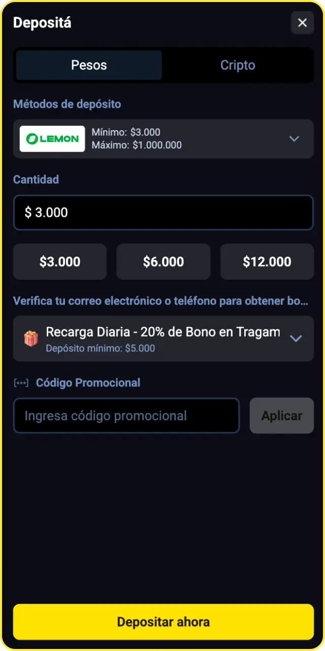 Realizá tu primer depósito siguiendo la guía para jugar Aviator en Betbox.