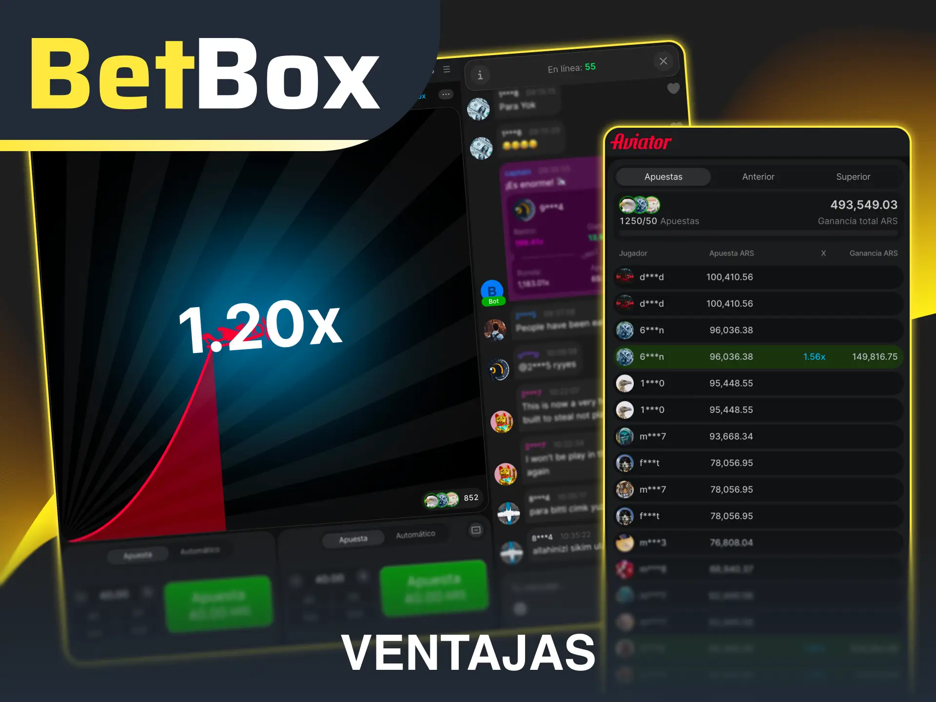 Conocé las grandes ventajas de jugar Aviator en Betbox desde Argentina.