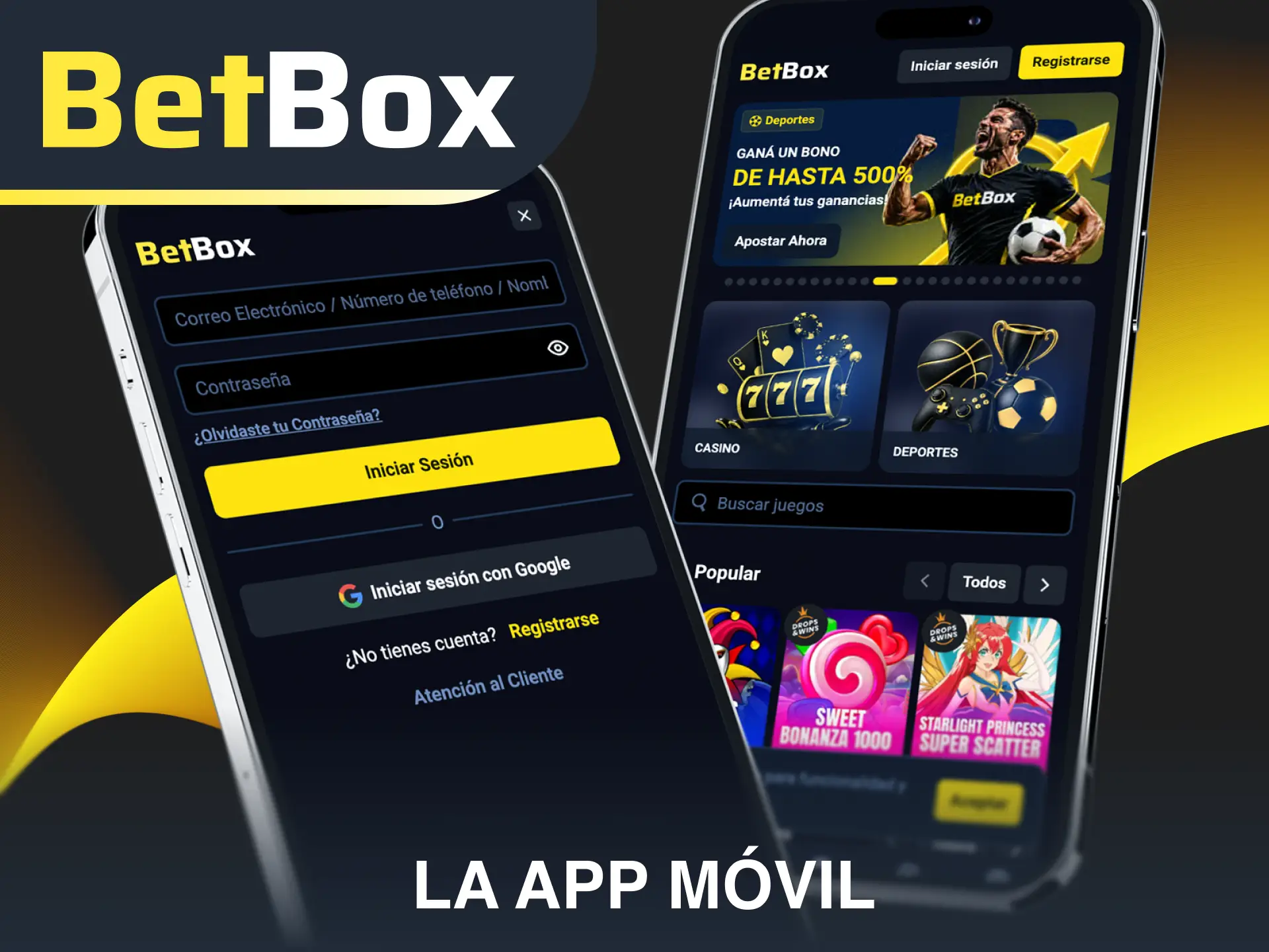 Ingresá a Betbox desde la app móvil oficial y empieza a ganar.
