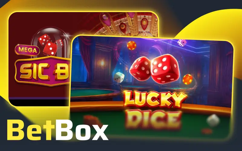 Descubrí la emoción de la sección de juegos de dados en Betbox.