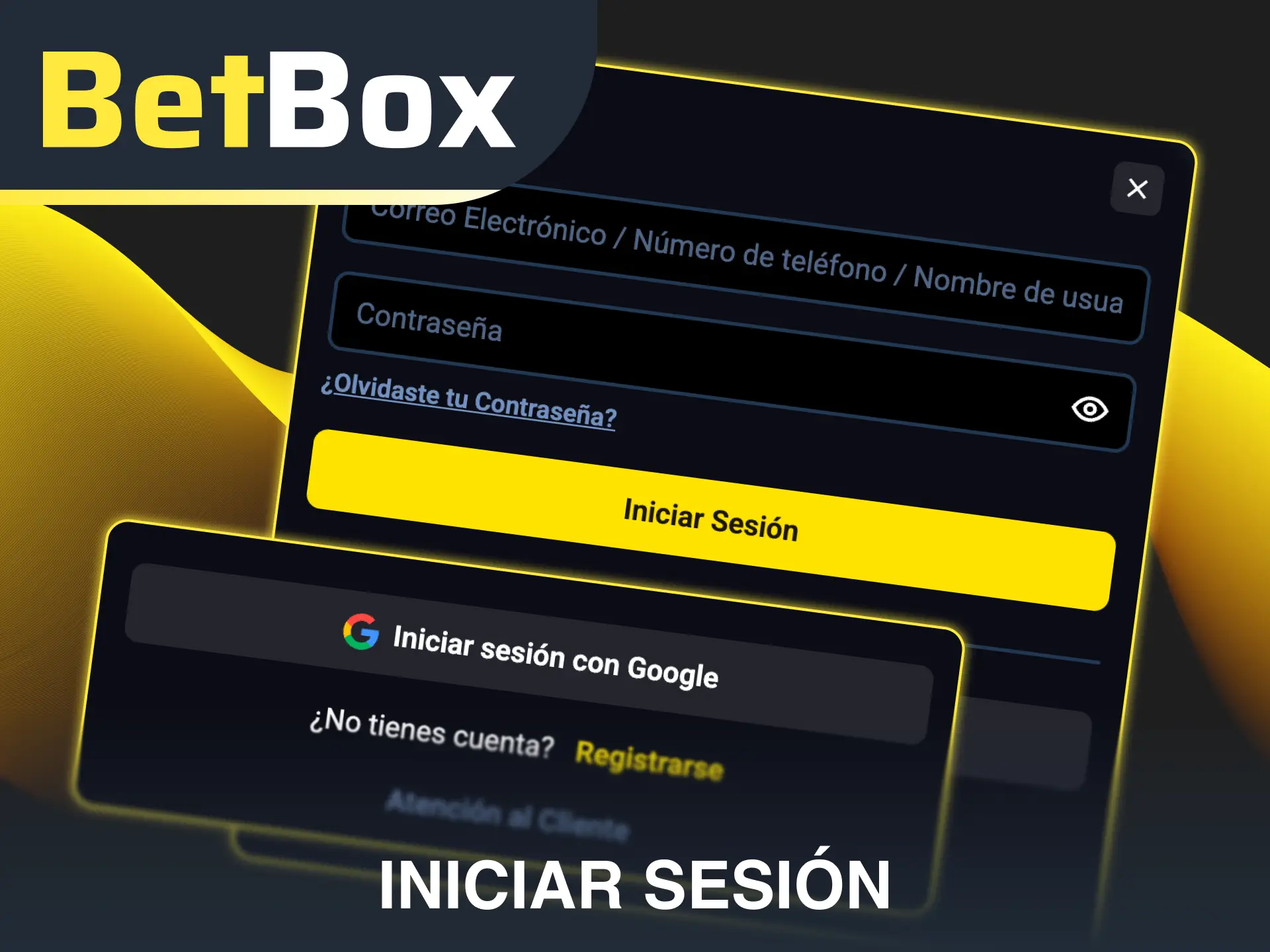 Revisa los pasos sobre cómo iniciar sesión en tu cuenta de Betbox.