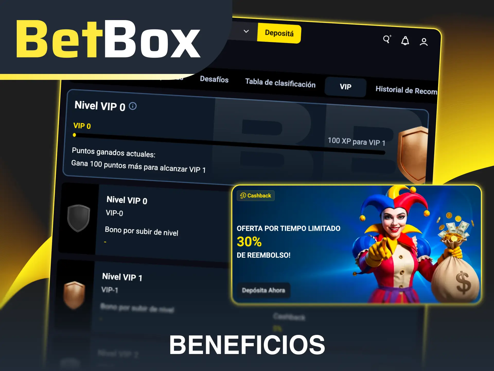 Aprovechá los mejores bonos de casino para tragamonedas en Betbox oficial.
